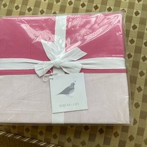 Serena & Lily duvet cover and standard sham